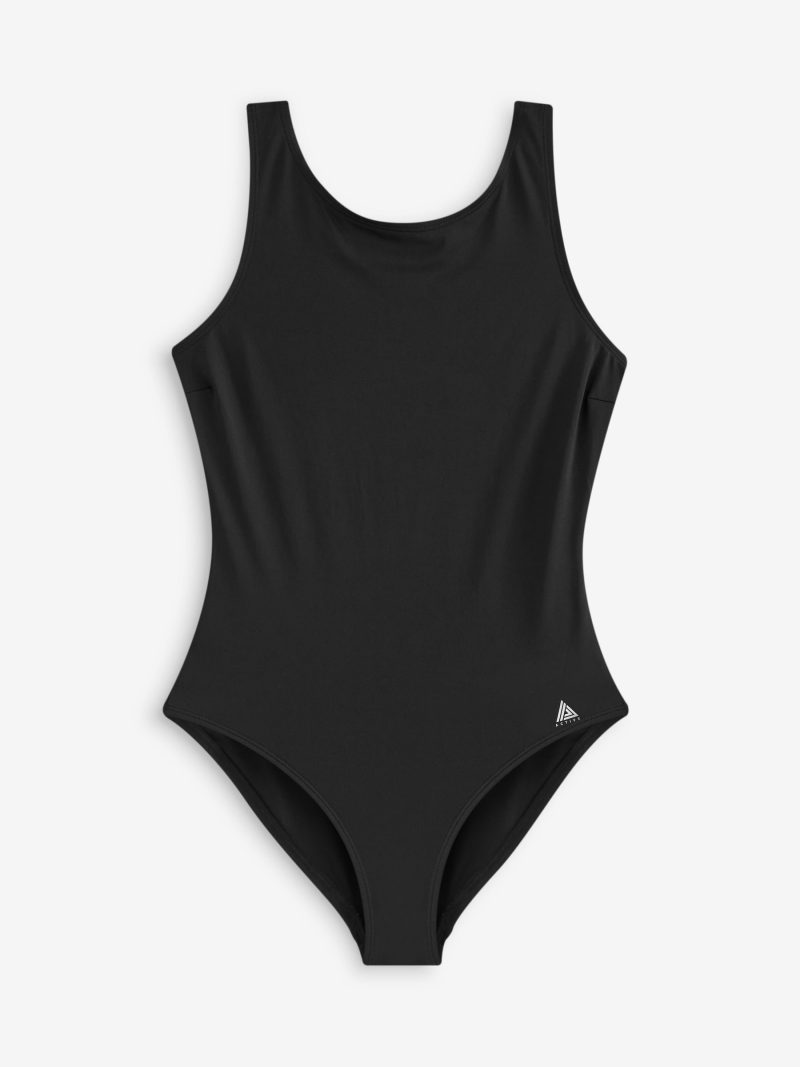LXH82355 Black Essential High Neck Shaping Swimsuit - Image 5