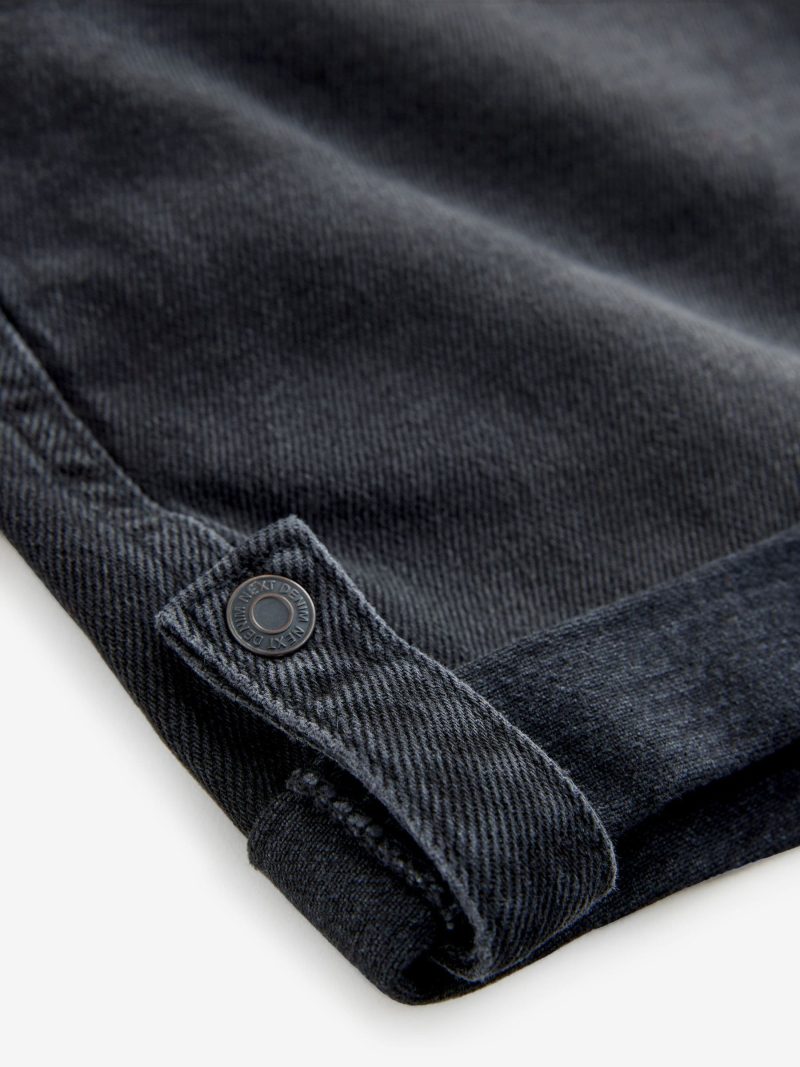 LXH82343 Black Denim Boy Shorts - Image 6