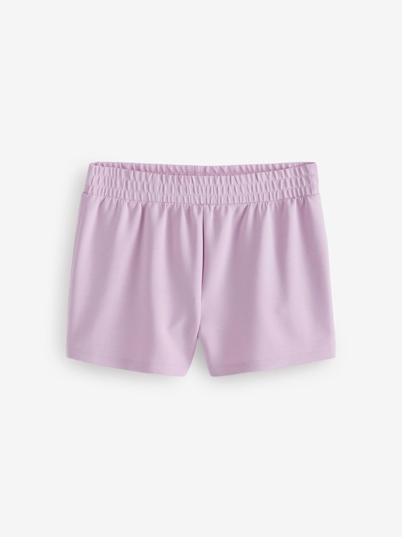 LXH82332 Pink Maternity Soft Touch Co-ord Shorts - Image 6
