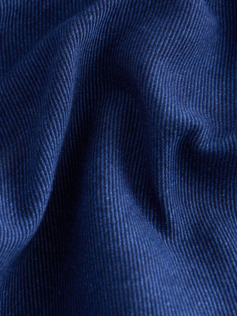 LXH82339 Dark Blue Lightweight Pull on 100% Cotton Shorts - Image 6